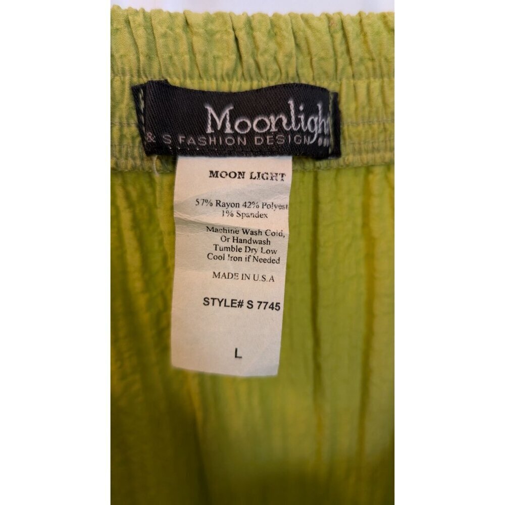 Moonlight Lagenlook Maxi Skirt Tunic Set Boho Art to Wear Oversize Womens Large - Picture 7 of 13